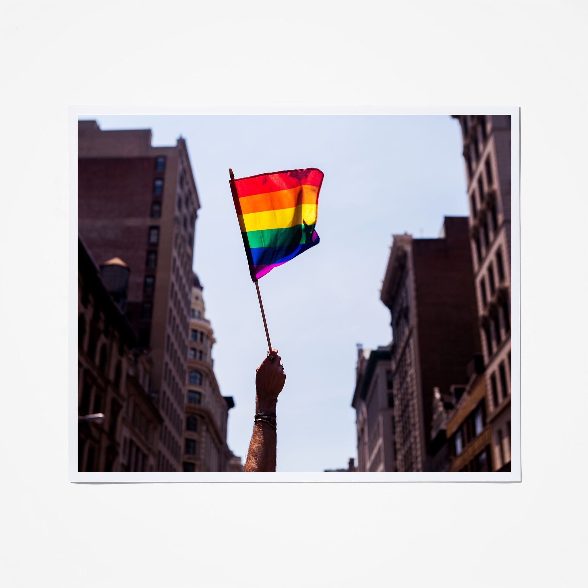 Pride Parade Flags & Accessories - Rainbow LGBTQ+ Celebration Decor for Parades, Parties & Home Decor