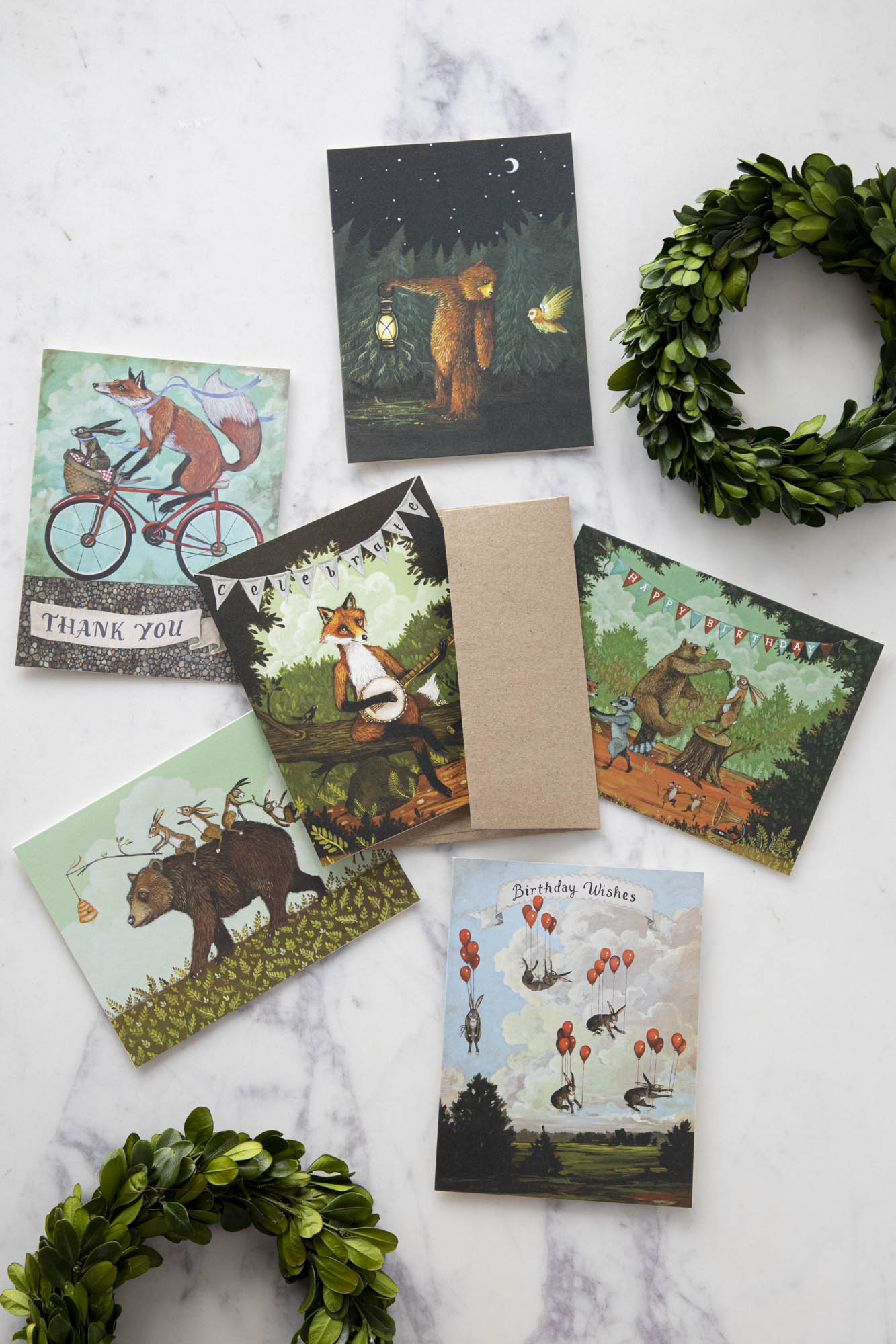 Elizabeth Foster All Occasion Greeting Card Set - 20 Premium Blank Cards with Envelopes for Birthday, Wedding, Thank You & Holidays | Perfect for Gifting, Home Decor & Party Invitations
