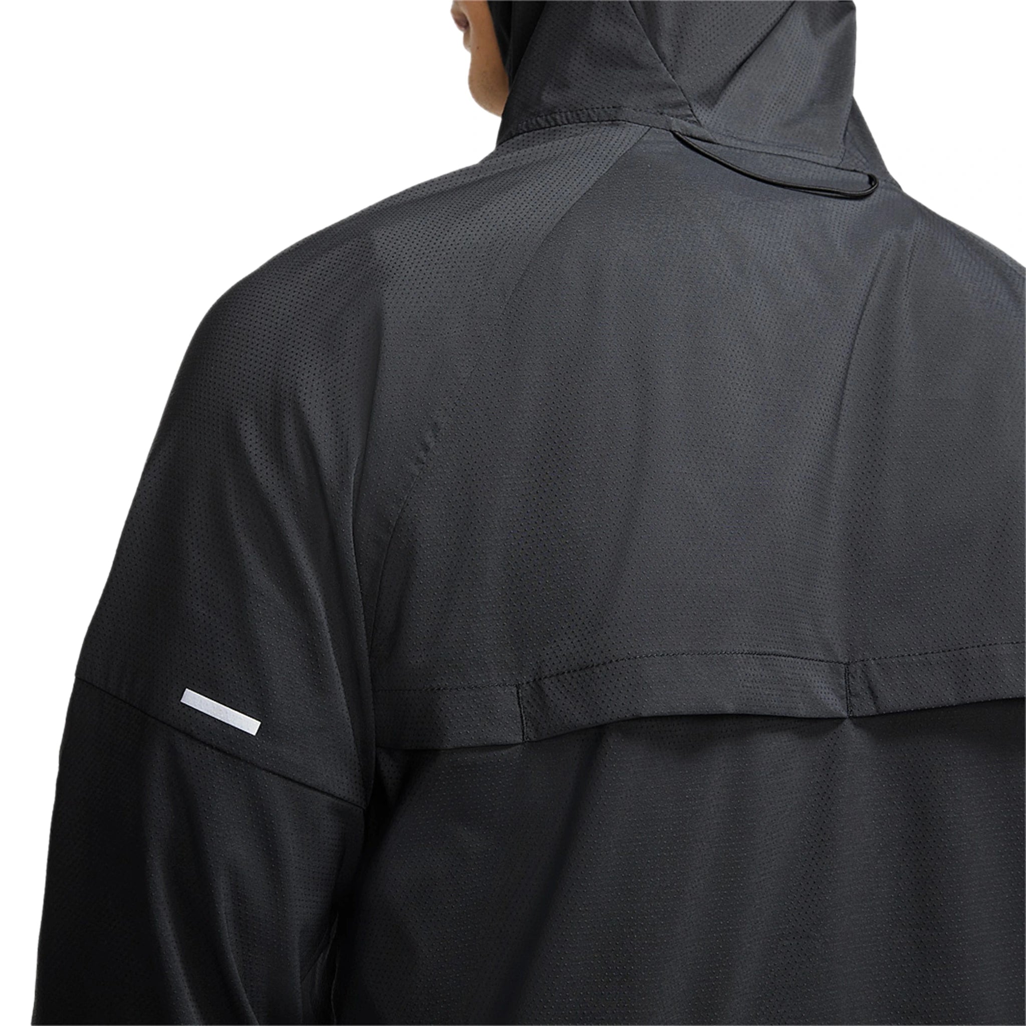Nike Repel Packable Black Windrunner Jacket - Lightweight Water-Resistant Hooded Windbreaker for Men & Women - Perfect for Hiking, Running & Outdoor Adventures