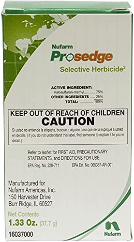Nufarm Prosedge Herbicide (Generic Sedgehammer Alternative) - 1.33 Oz for Effective Weed Control in Lawns, Gardens & Landscapes