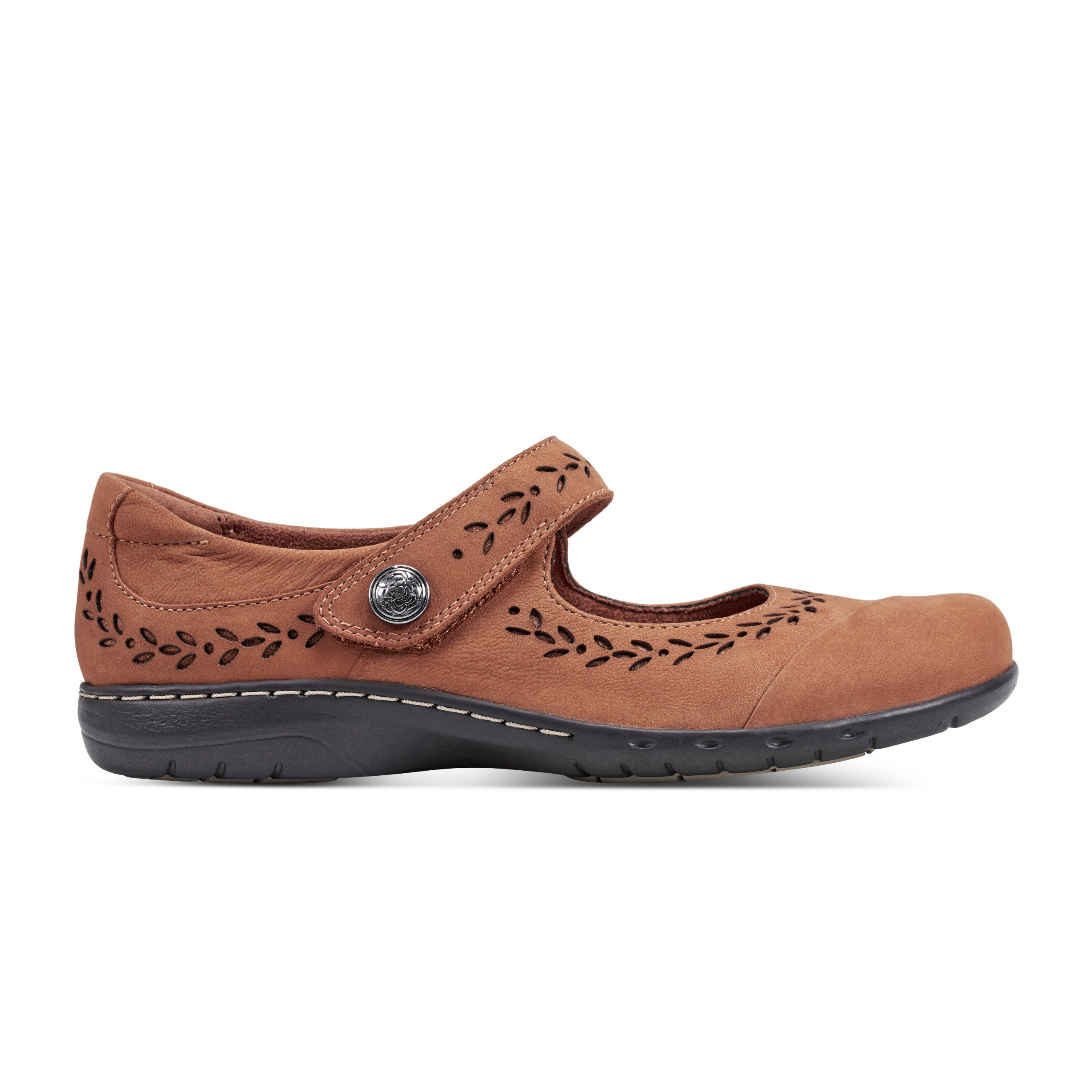 Women's Perry Casual Mary Jane Ballet Flats - Comfortable Slip-On Shoes for Work, Walking & Everyday Wear | Non-Slip Soft Sole | Perfect for Office, Travel & Outfits