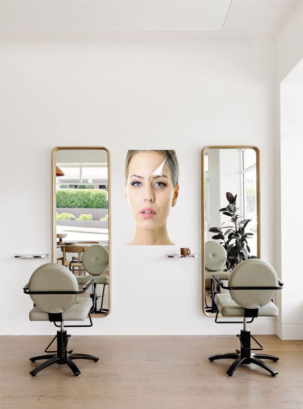 50x73cm Large Wall Stickers - Young Beautiful Skin Closeup Face Decals for Home & Office Decor | Perfect for Living Room, Bedroom, or Workspace
