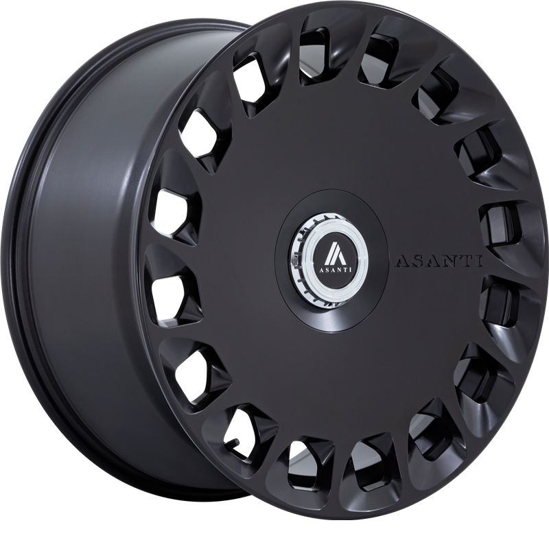 Asanti 20x10.5 ABL-45 Aristocrat Matte Black Wheels +18mm Offset - Premium Alloy Rims for Trucks & SUVs - Perfect for Off-Roading & Custom Car Builds