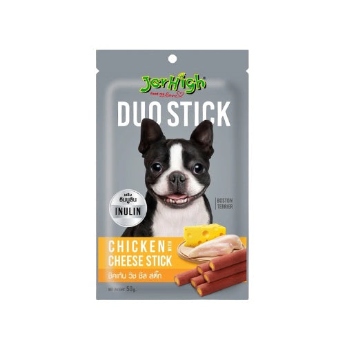 Jerhigh Premium Dog Treats & Dental Sticks Mix (50g/60g) - Healthy Training Snacks for Skin, Coat & Energy Boost - Perfect for Puppy Training, Dental Care & On-the-Go Rewards