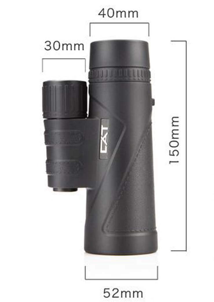 8×42 HD High Power Monocular Telescope - Compact & Portable for Outdoor Activities, Bird Watching, Hiking, Hunting, and Travel