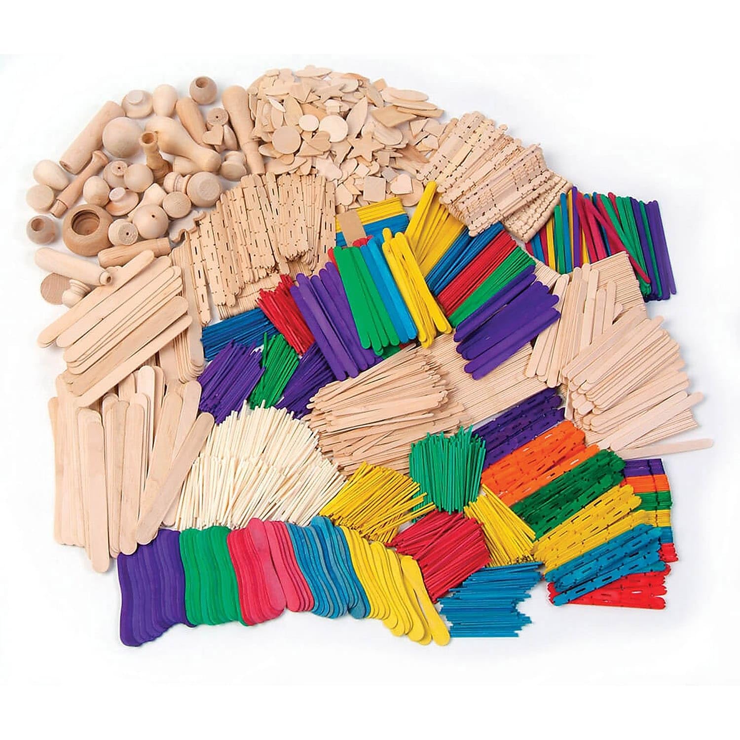Chenille Kraft Wooden Craft Kit for Kids - DIY Wood Crafts Activity Box for Creative Projects, School & Home Art Activities