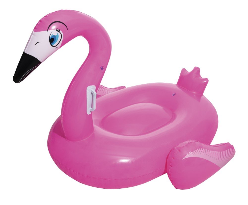 Bestway Giant Inflatable Flamingo Float Rose Pink 135