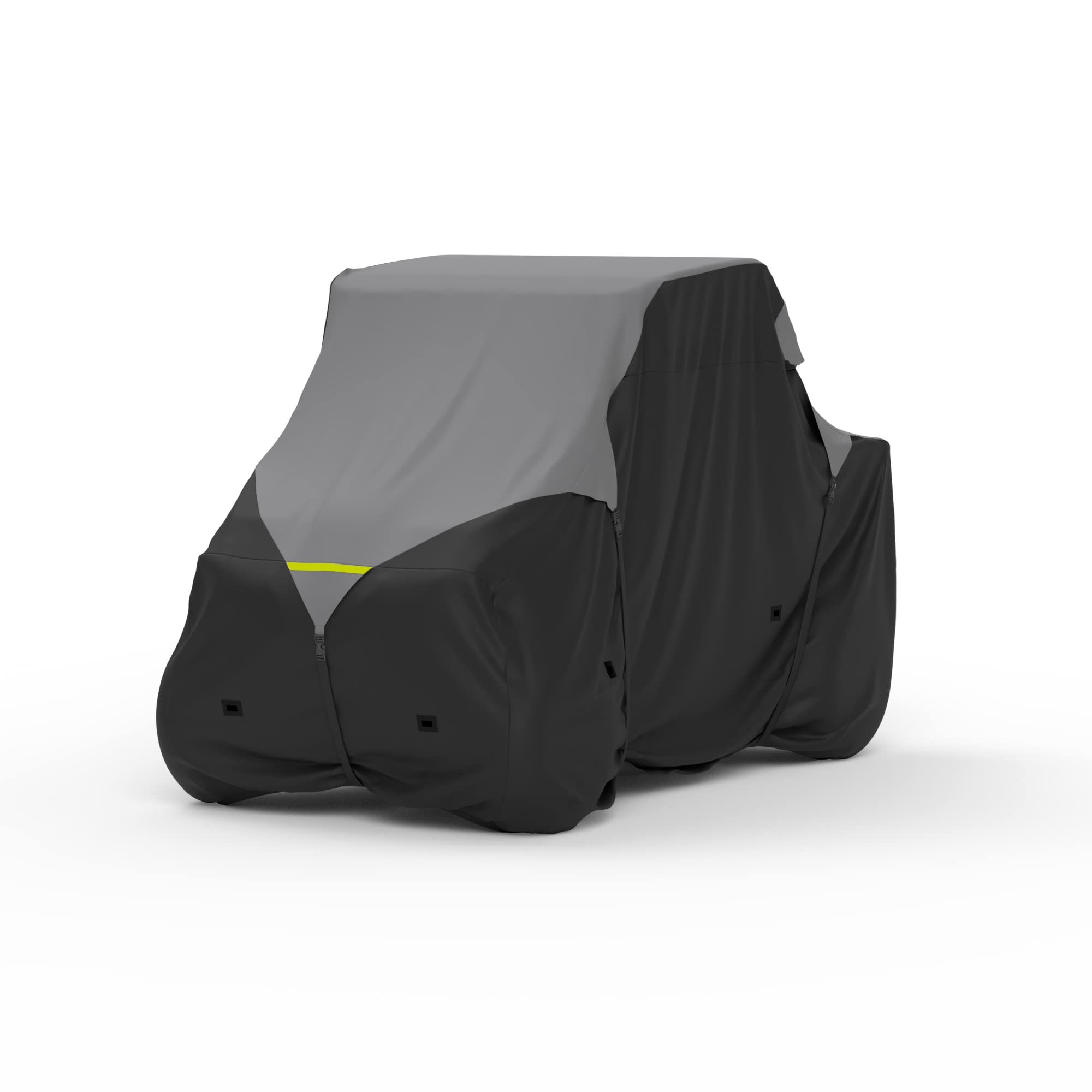 2024 Heavy Duty Weatherproof UTV Cover for Polaris Ranger Crew 570-4 (2019 Model) - Waterproof, UV Resistant, Snow Protection with Built-in Straps & Storage Bag - Perfect for Outdoor Parking, Winter Storage & Off-Road Vehicle Protection