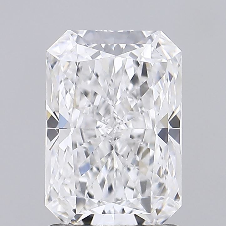 1.54 Carat D Color VVS1 Clarity Radiant Cut Lab-Grown Diamond for Engagement Rings & Fine Jewelry