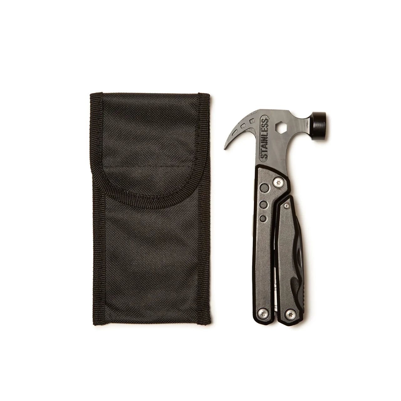 Brouk & Co Maxx 12-in-1 Multi-Tool - Compact & Durable Stainless Steel Utility Tool for Camping, Hiking, Survival & Everyday Carry (EDC)