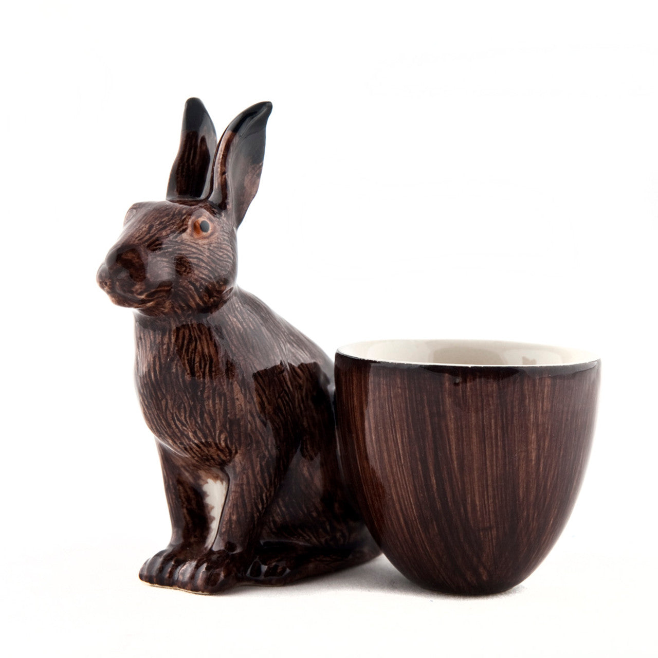 Hare Ceramic Vase - Elegant Handmade Home Decor for Living Room, Bedroom & Office - Perfect for Flowers, Plants & Decorative Centerpieces