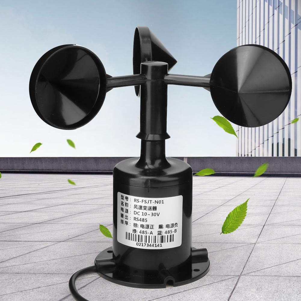 Wind Direction Sensor & Anemometer Transmitter - High Accuracy Wind Measurement for Marine, Aviation & Power Plants | Weather Monitoring & Environmental Research
