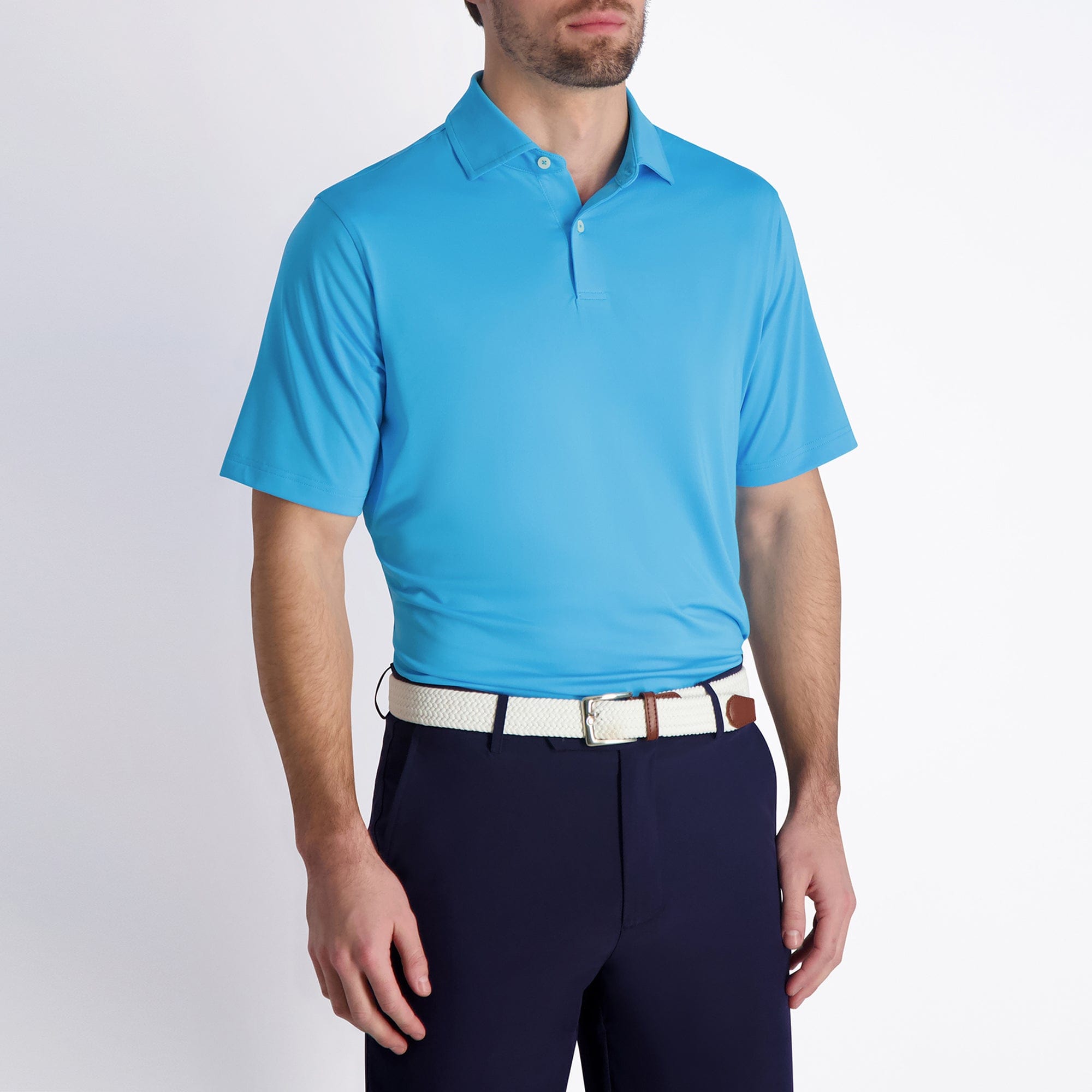 USA Tournament Solid Tech Jersey Polo - Breathable Performance Polo Shirt for Men & Women - Perfect for Golf, Tennis & Casual Wear