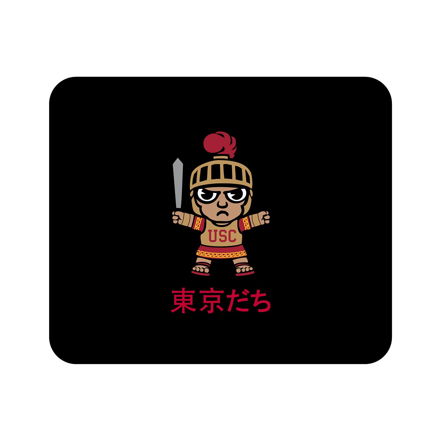 USC Standard Fabric Mouse Pad - Desk Accessories & Gaming Mouse Mat for Computer, Laptop - Perfect for Office, Home, Gaming & University Use