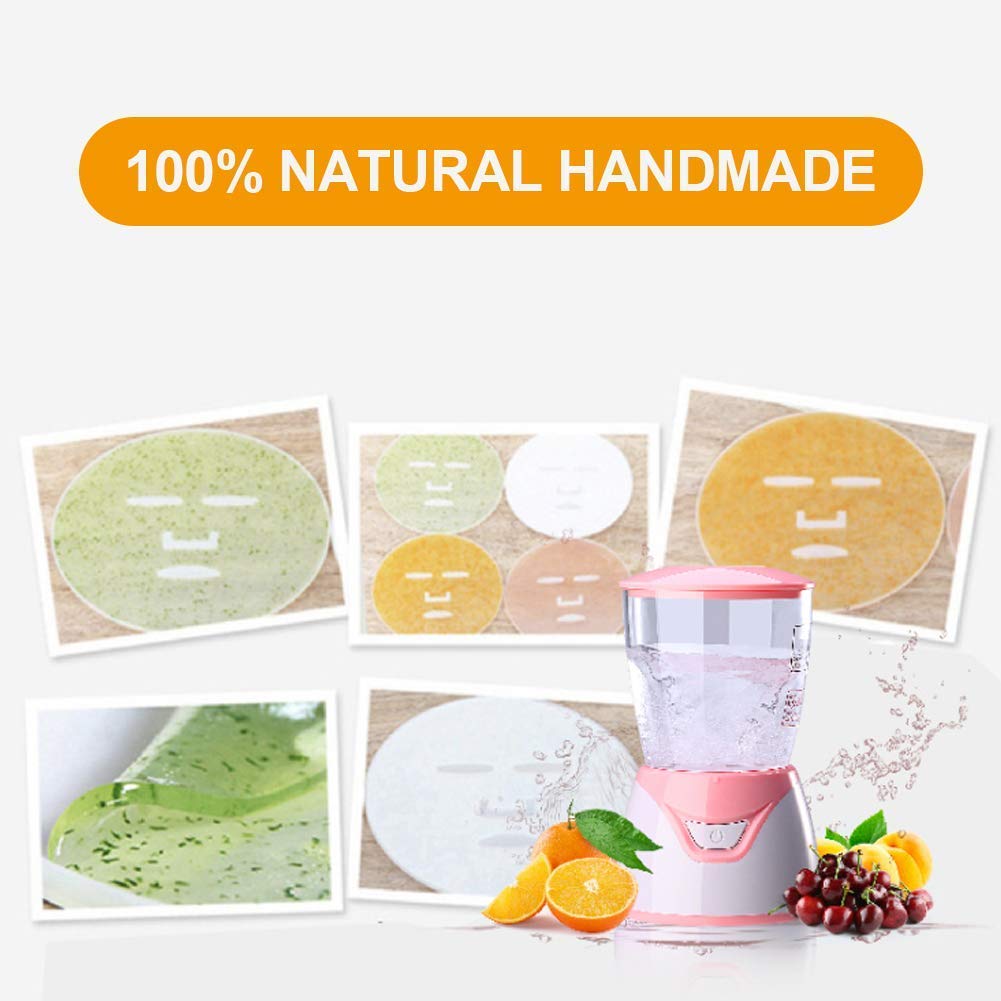 Mini DIY Face Mask Maker Machine for Homemade Natural Fruit & Vegetable Facial Masks - Perfect for Spa, Skincare & Relaxation at Home