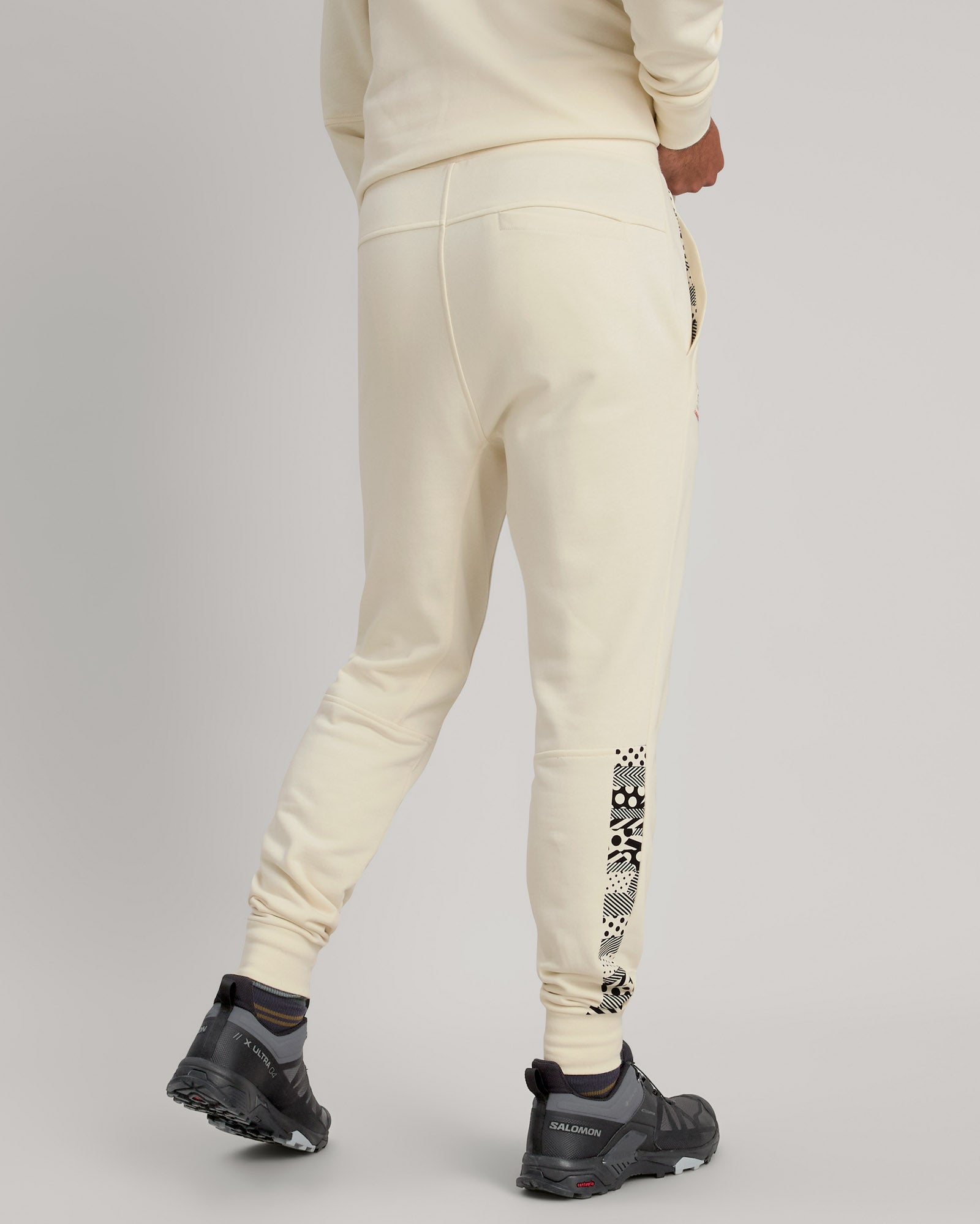 Jason Woodside ANY Time LT Sweats - Unisex Joggers in Natural Color | Comfortable Casual Pants for Men & Women | Perfect for Lounge, Yoga, and Everyday Wear