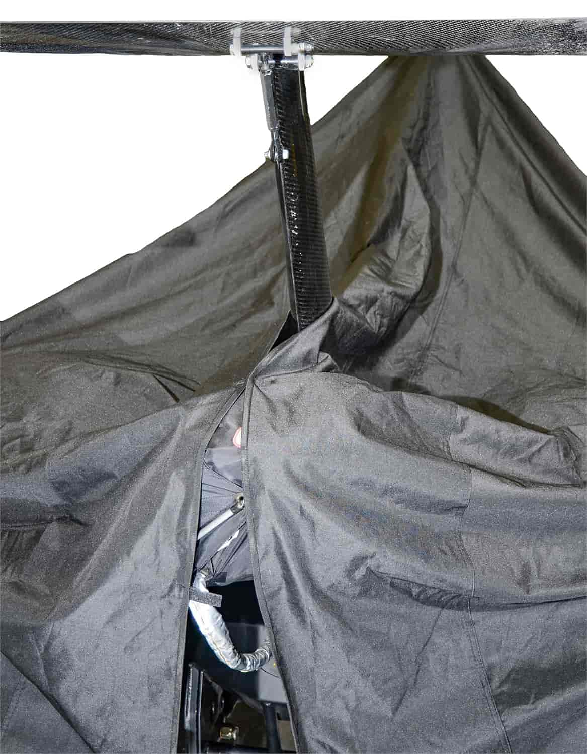 JEGS Dragster Cover - Heavy Duty 600 Denier Fabric with Sewn Straps & Buckles - Fits 215-240