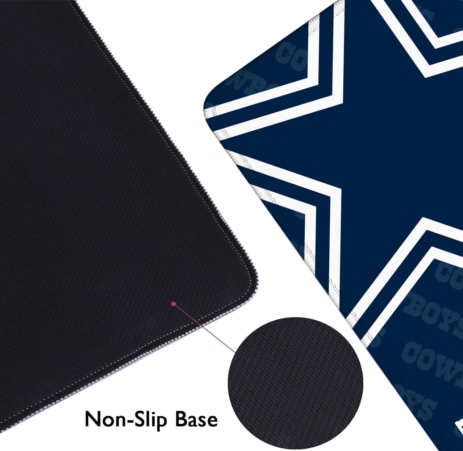 Large Extended Gaming Mouse Pad 31.5 x 11.8 Inch - XL Non-Slip Topographic Desk Mat with Rubber Base for PC, Laptop & Office Work - Perfect for Gamers, Programmers & Home Office Setup