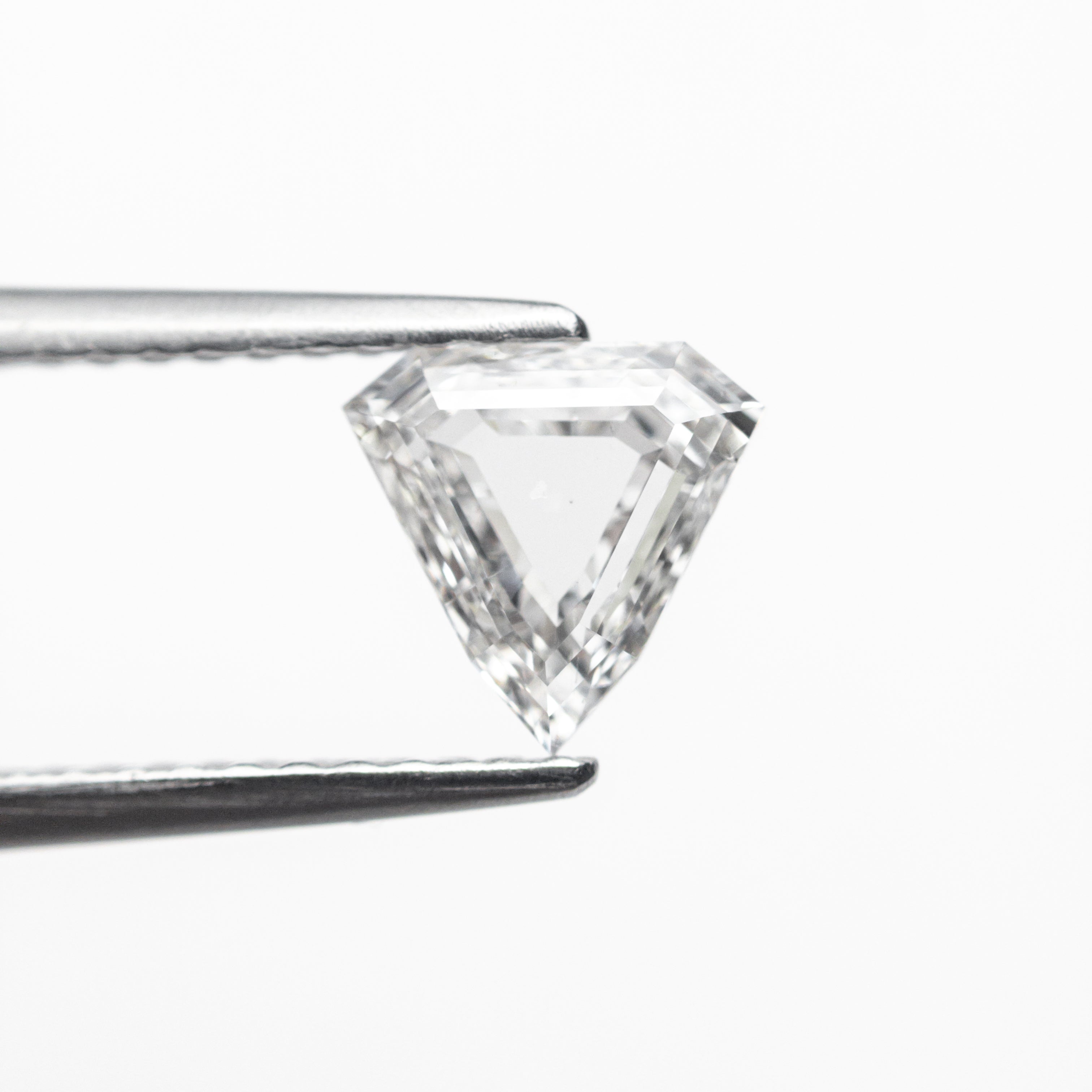 0.64ct Shield Portrait Cut Diamond - 6.19x6.42x2.23mm SI2 F Color for Engagement Rings & Fine Jewelry