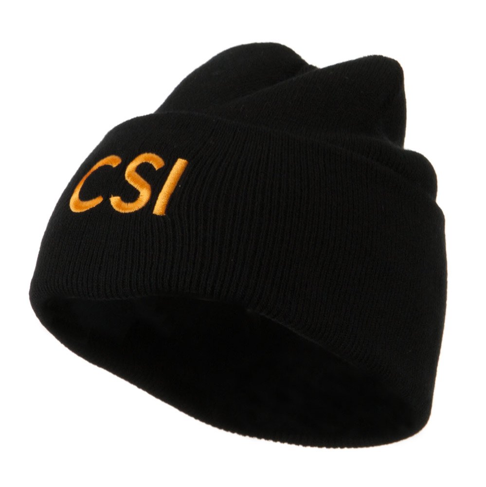 Military Embroidered Beanie for Men & Women - Warm Winter Skull Cap with Tactical Design - Perfect for Outdoor Activities, Hiking, and Cold Weather Protection - e4Hats.com