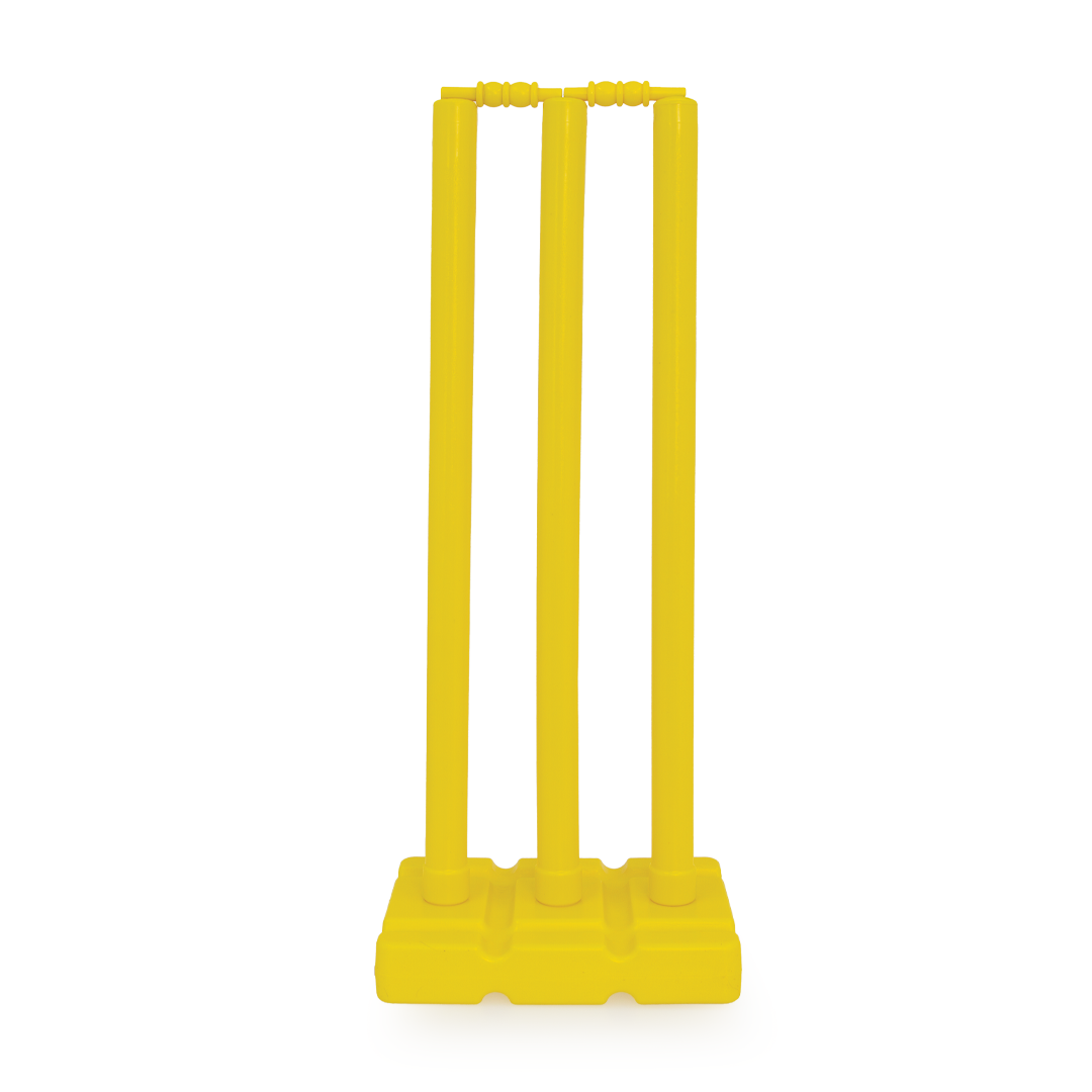 Victor Cricket Stump Set - Durable Plastic Cricket Wickets for Practice & Matches - Perfect for Backyard, School & Club Cricket Games