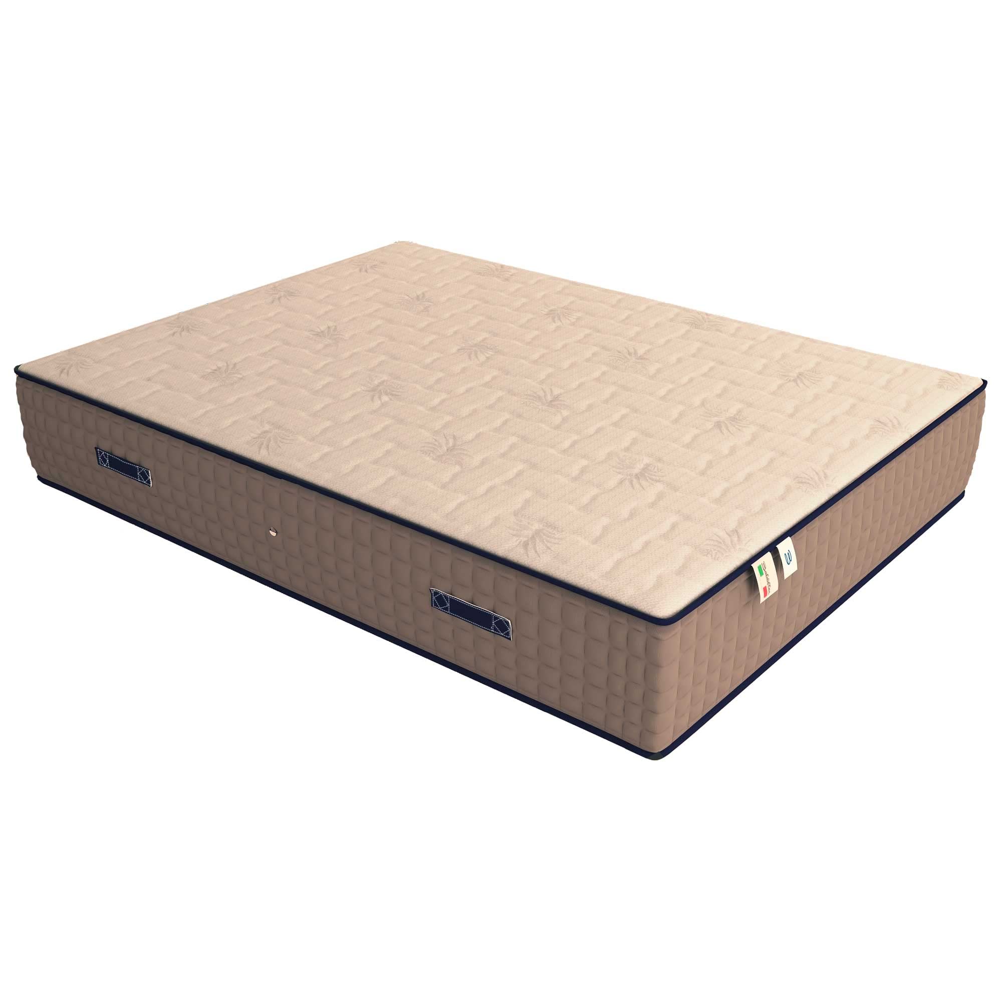 Baldiflex Emporio Luxury Spring and Memory Foam Mattress - Queen Size 140x190cm, 800 Pocket Springs & 3cm Memory Layer, 25cm Height - Perfect for Master Bedroom, Guest Room, and Hotel Use