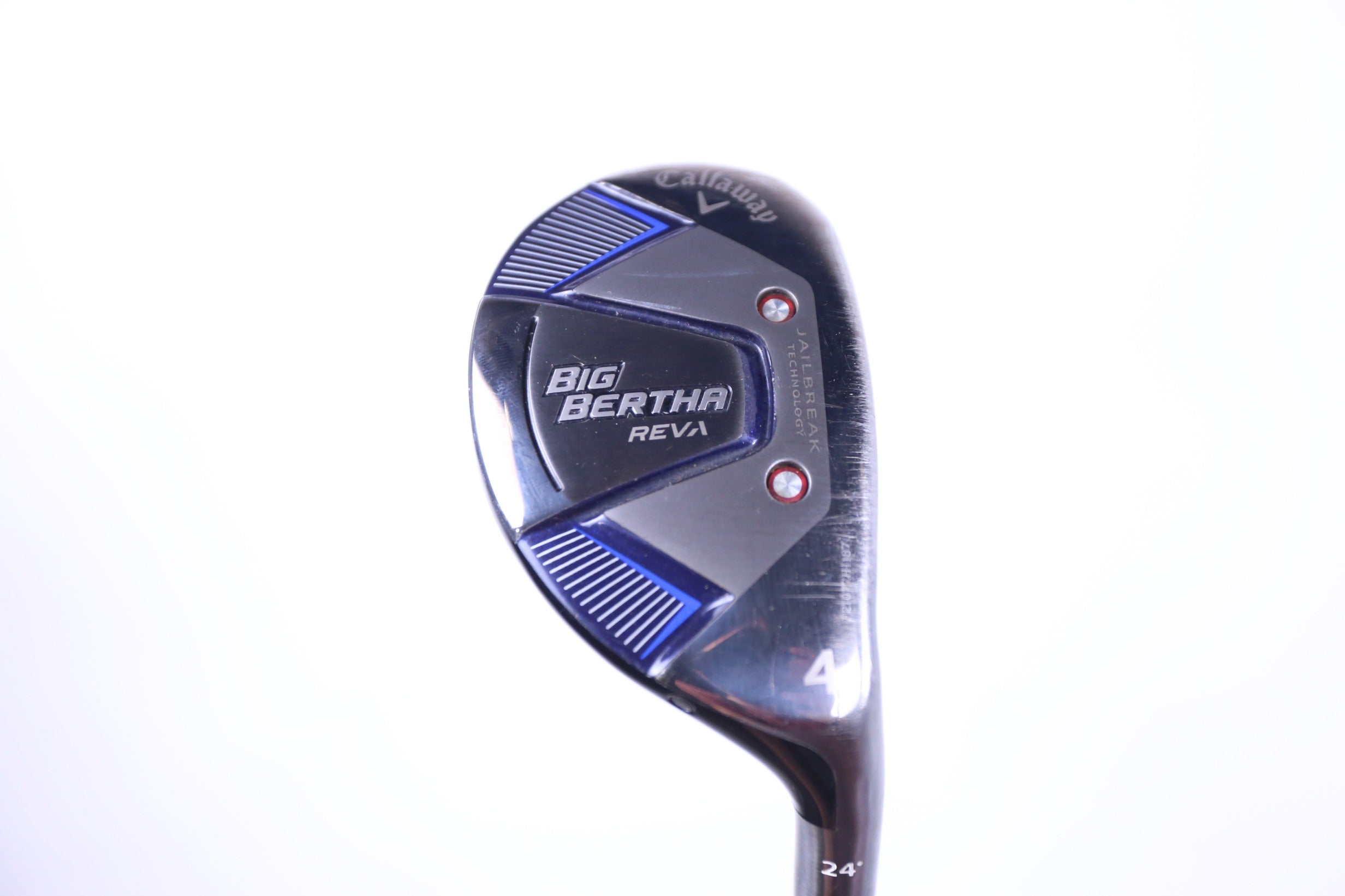 Used Callaway Big Bertha REVA 4H Hybrid Golf Club - 24° Ladies Flex Right Handed - Perfect for Women Golfers on the Course