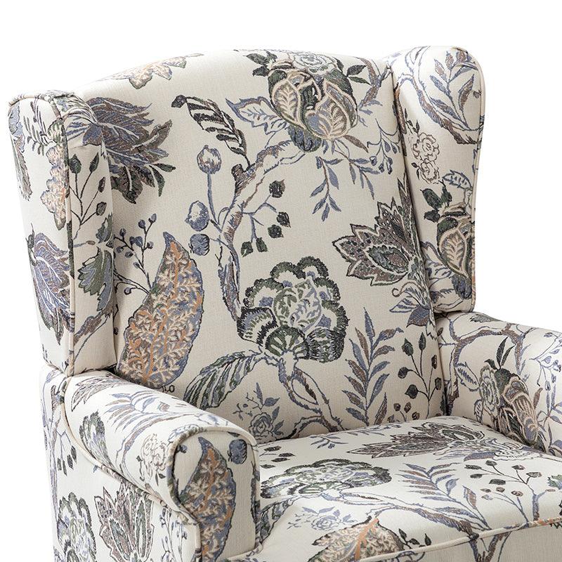Premium Centaurs Upholstered Armchair - Modern Accent Chair with Soft Fabric & Sturdy Wooden Legs for Living Room, Bedroom, or Office Decor