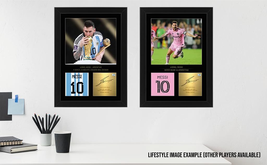 Steven Gerrard Signed Liverpool FC A4 Framed Photo with Digital Signature - Perfect Gift for Soccer Fans, Liverpool Supporters - Ideal for Home Decor, Man Cave, Office Display & Football Memorabilia Collection