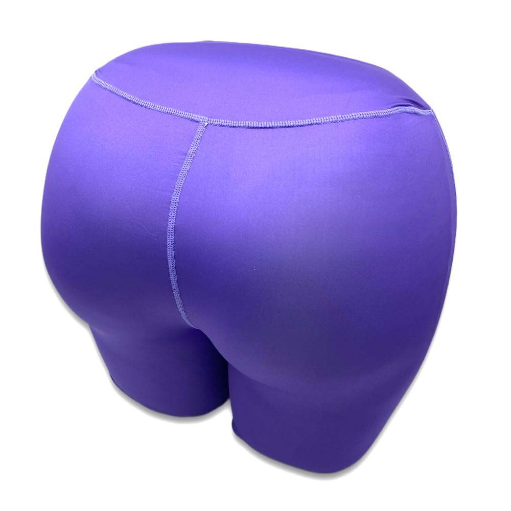 **Ergonomic Butt-Shaped Pillow for Back Pain Relief - Soft & Supportive Natural Fiber Cushion with Yoga Pant Cover - Perfect for Side Sleepers, Office Chairs & Meditation - Stress & Anxiety Relief**