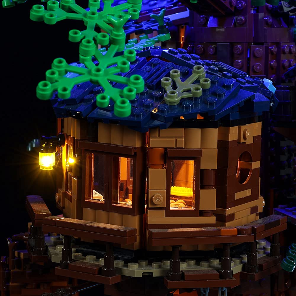 LED Light Kit for LEGO 21318 Tree House Building Blocks Model - Includes Light Kit Only | Perfect for LEGO Enthusiasts & DIY Home Decor Projects