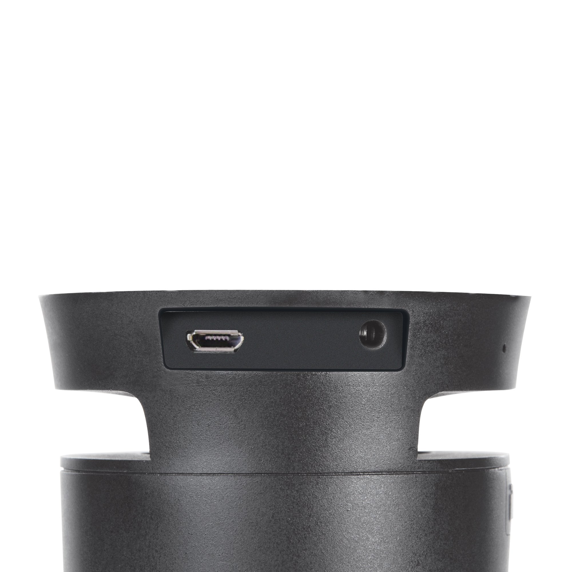 iLuv MobiCup Splash-Resistant Wireless Bluetooth Speaker with Built-in Mic | Portable Speakerphone for Kindle, Tablet, Smartphone & Laptop | Perfect for Outdoor, Poolside & Home Use (Black)