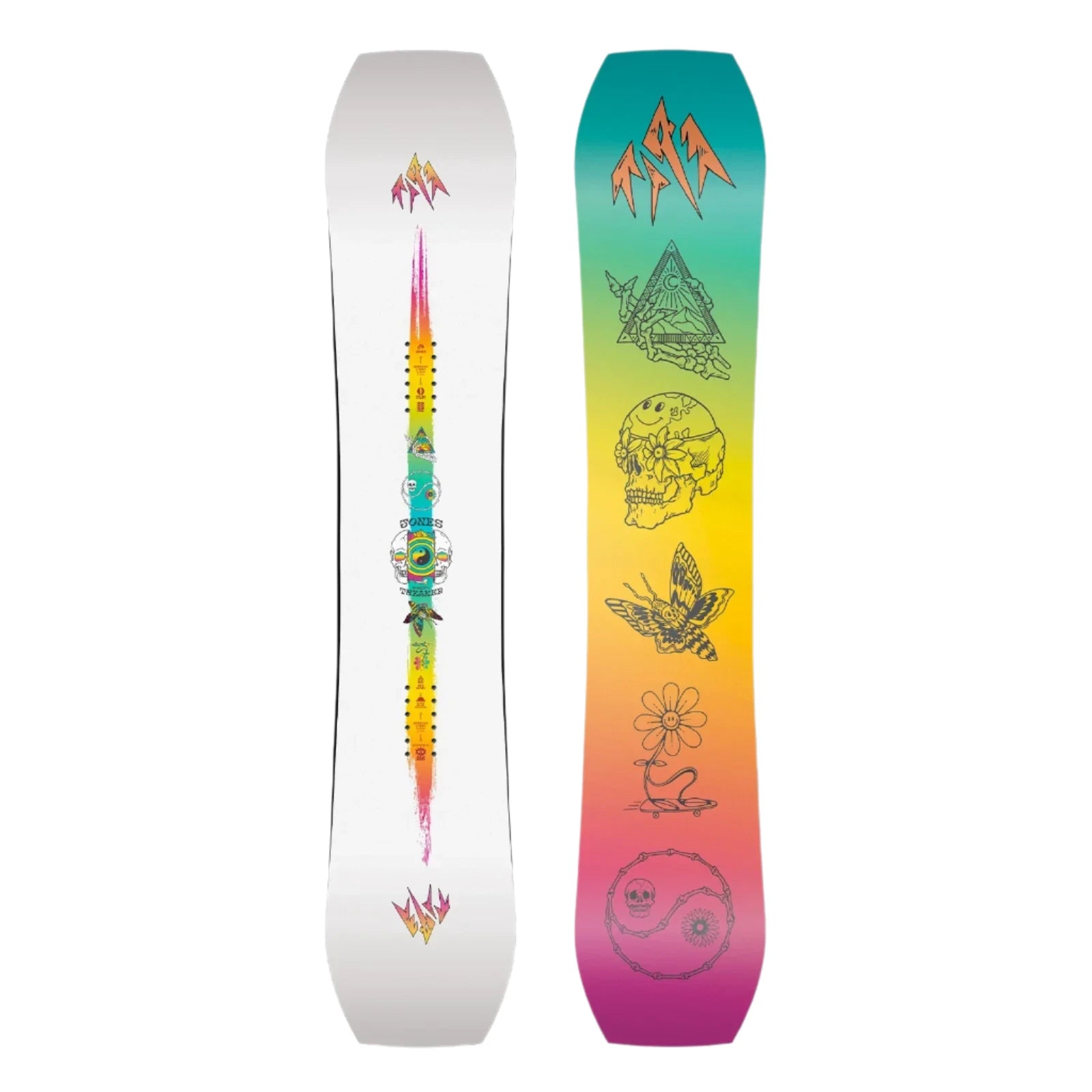 Jones Women's Tweaker Snowboard 2025 - All-Mountain Freestyle Snowboard for Women | Perfect for Park, Powder & Groomed Runs