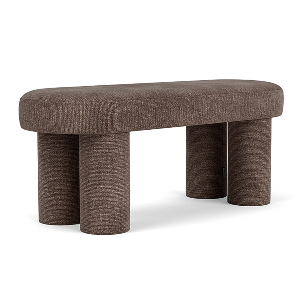 Charlie Fabric Bench - Stylish and Comfortable Upholstered Bench for Living Room, Bedroom, or Entryway | Perfect for Seating, Storage, and Home Decor