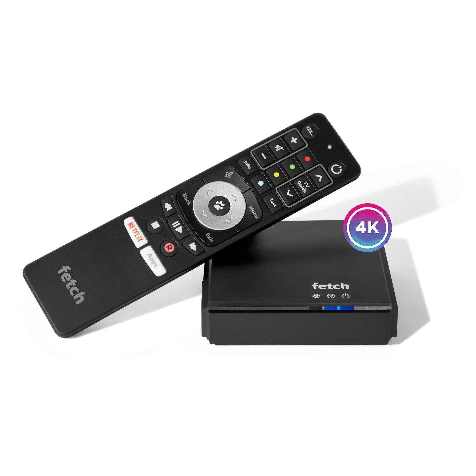 FETCH TV Fetch Mini 4K Streaming Media Player - Ultra HD Smart TV Box for Netflix, Hulu, Prime Video | Perfect for Home Entertainment & Movie Nights
