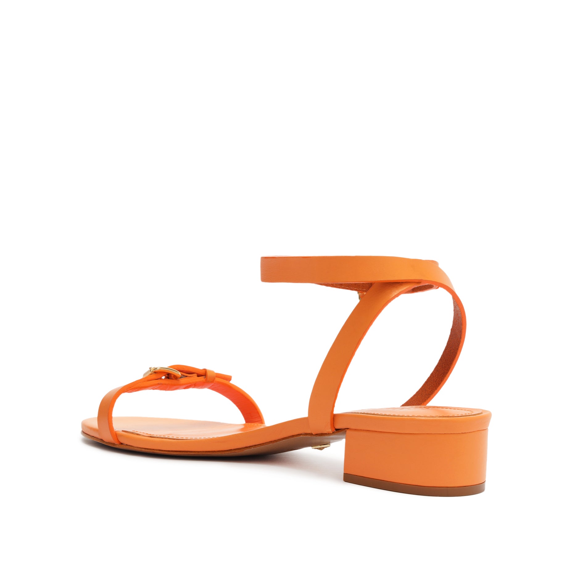 Aurora Mid Block Leather Sandal - Women's Comfortable Chunky Heel Sandals for Summer | Perfect for Beach, Vacation & Casual Outfits