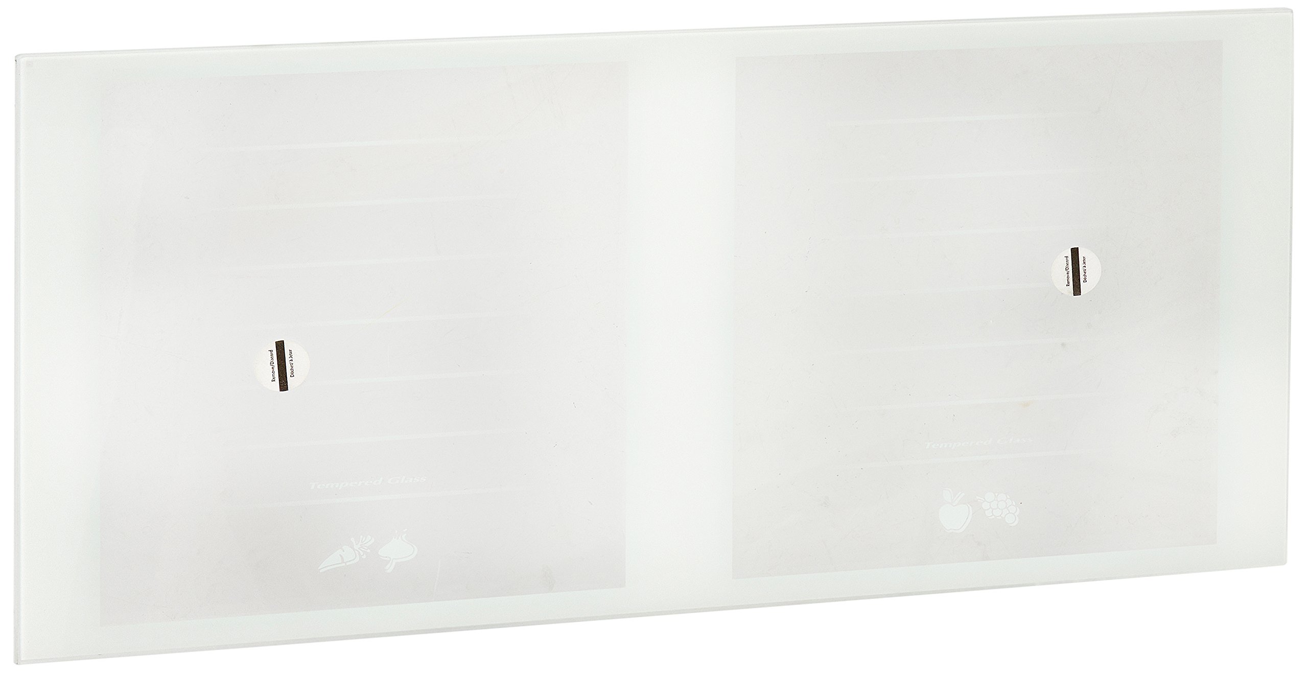 GE WR32X10482 Refrigerator Glass Shelf - Durable Tempered Glass Replacement Shelf for GE Refrigerators - Perfect for Storing Food, Drinks & Leftovers in Your Kitchen