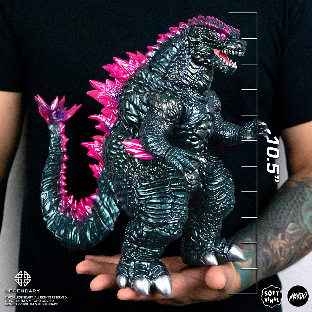 Godzilla x Kong: The New Empire Soft Vinyl Figure - Collectible Movie Monster Toy for Fans, Home Decor & Display | Perfect for Gifts, Collections & Movie Themed Rooms