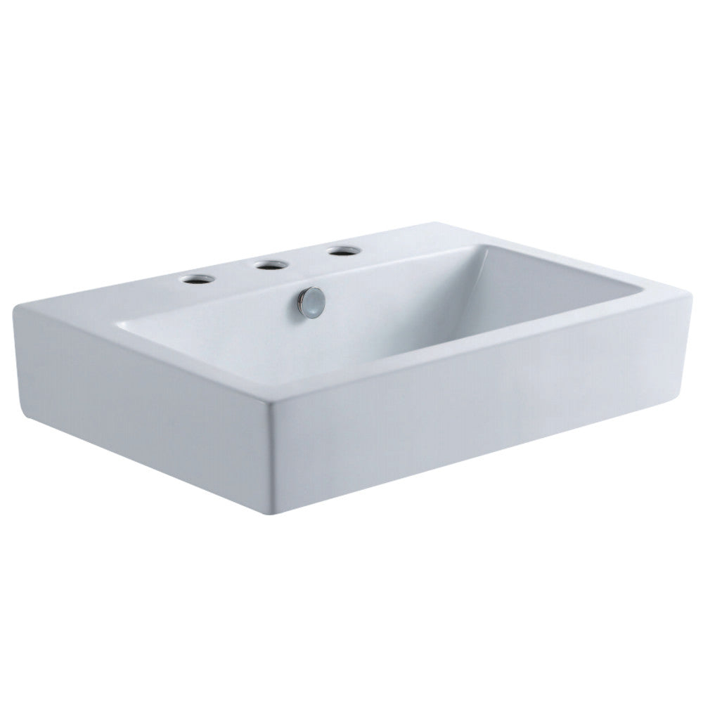 Fauceture Century Vessel Sinks - Modern Above Counter Bathroom Sink for Vanity & Powder Room | Perfect for Contemporary Home Decor & Spa Style Bathrooms