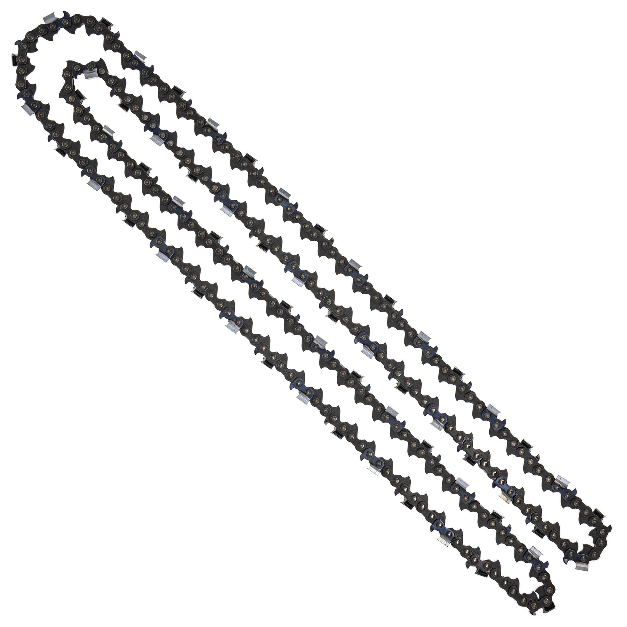 8TEN Full Chisel Chainsaw Chain 42 Inch .063 .404 123DL 3 Pack - Professional Grade Chainsaw Replacement Parts for Heavy-Duty Wood Cutting and Tree Felling - Perfect for Logging, Firewood Processing, and Landscaping Work