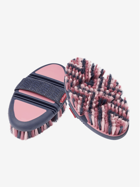 LeMieux Flexi Soft Body Brush for Horses - Gentle Grooming & Massage Tool for Shiny Coat & Healthy Skin - Perfect for Daily Care & Show Preparation
