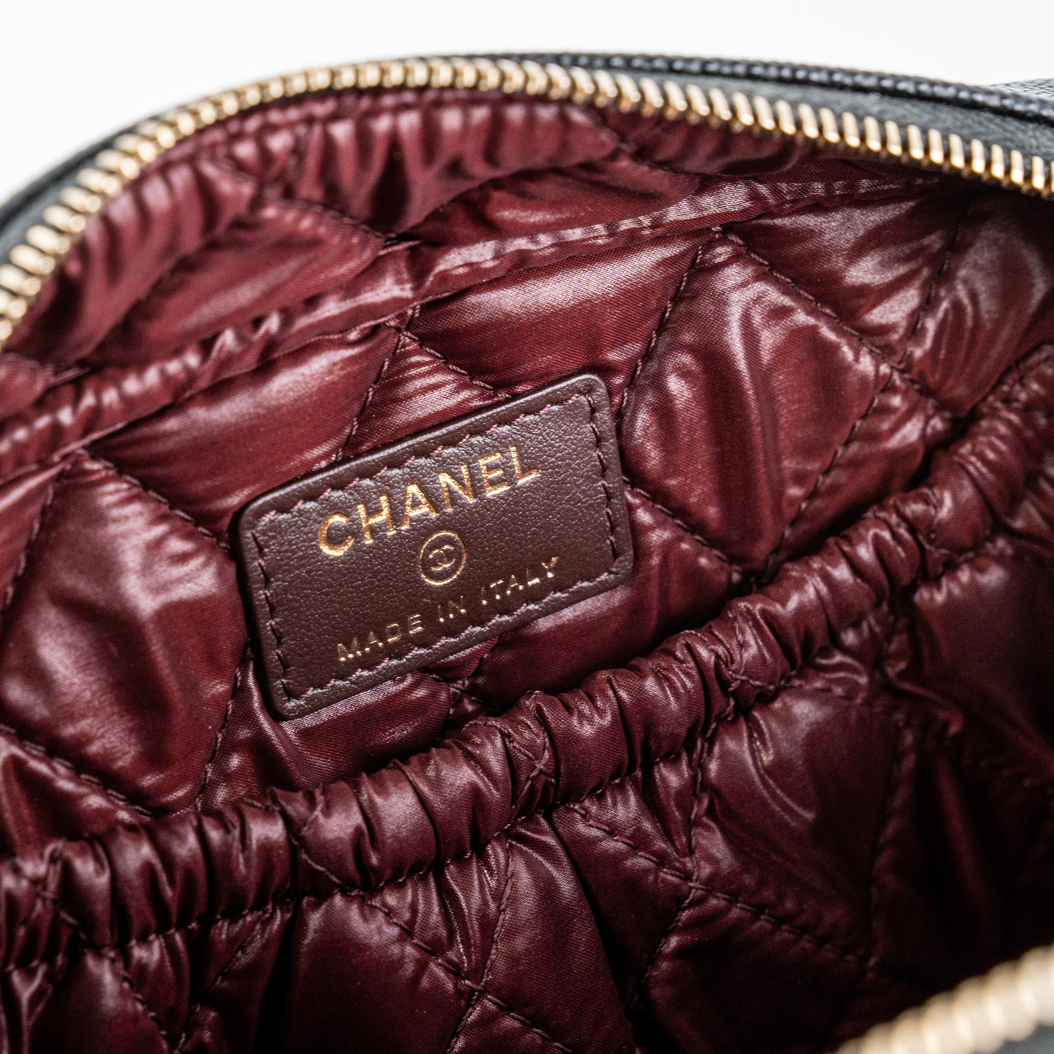 Chanel Quilted Caviar Leather Small Crossbody Bag Black - Luxury Designer Handbag for Women, Perfect for Evening Parties & Date Nights