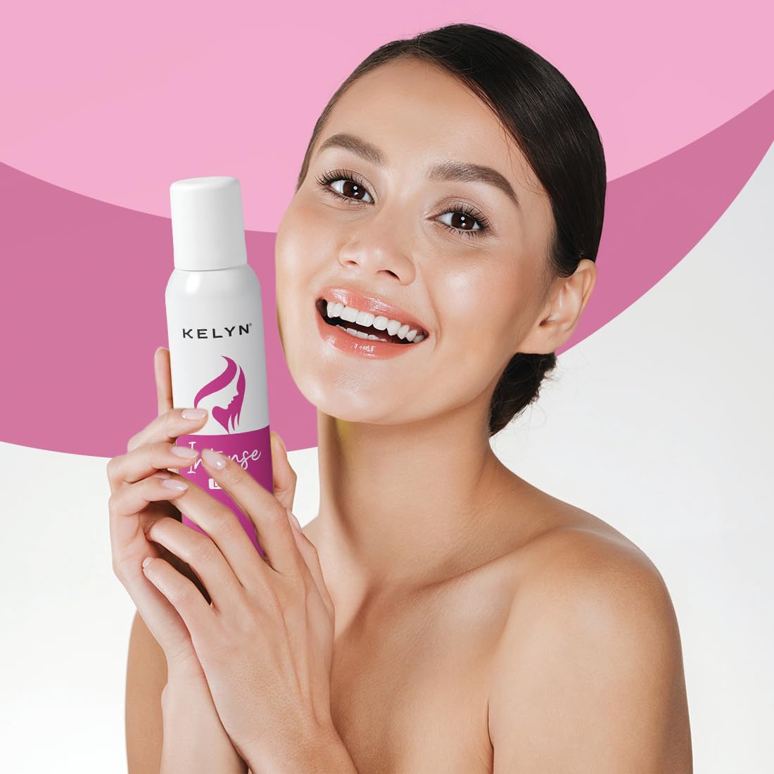 KELYN Women's Long-Lasting Deodorant Body Spray - Fresh Fragrance, 150ml | All-Day Protection for Workouts, Office & Daily Use | INTENSE LOVE Scent