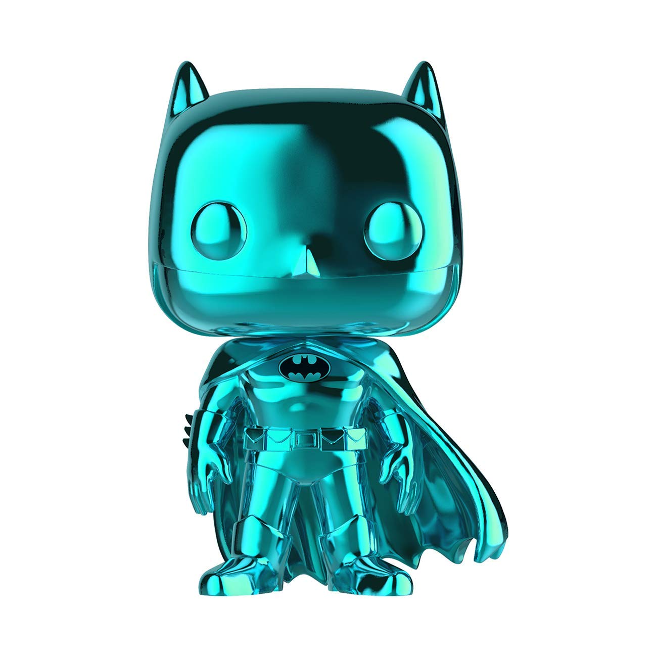 Funko Pop! DC Batman 80 Years Teal Chrome Batman Exclusive SDCC 2019 Collectible Figure - Perfect for Superhero Fans, Comic Book Collectors & Pop Culture Displays
