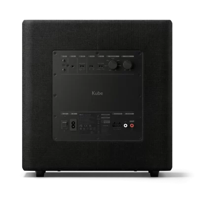 KEF Kube 10 MIE 10 Inch Powered Subwoofer - High Performance Bass for Home Theater & Music Systems