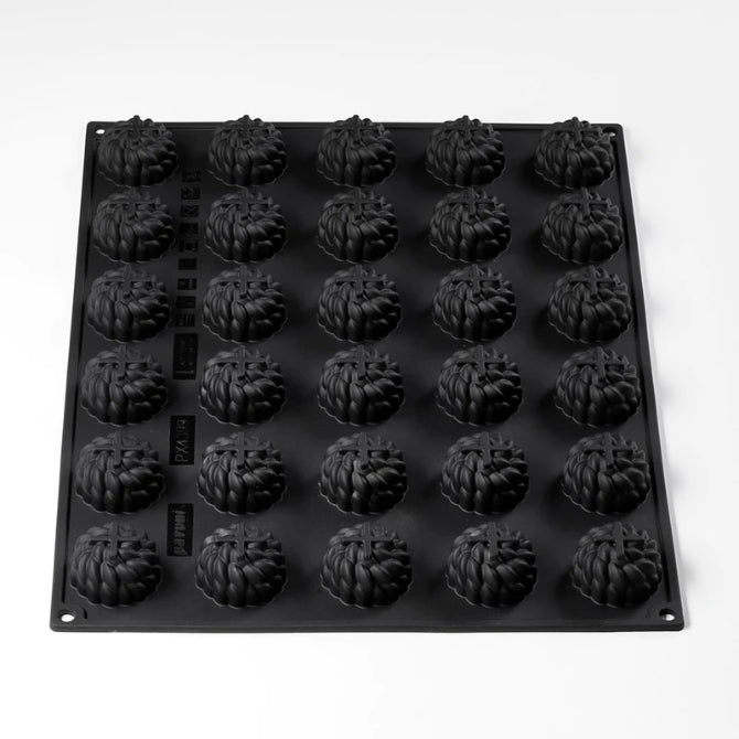 **Cedric Grolet Facon St. Honore Silicone Mold - 30 Cavities for Professional Baking, Cake Decorating, and Pastry Making**