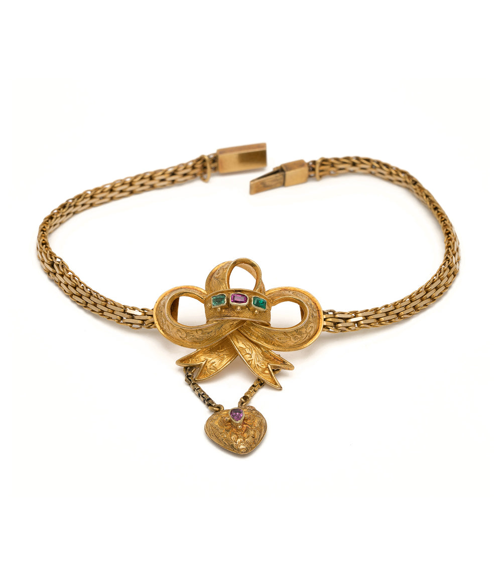 Spellbound Bow Bracelet - Elegant Adjustable Crystal Charm Bracelet for Women | Perfect for Parties, Weddings & Everyday Wear