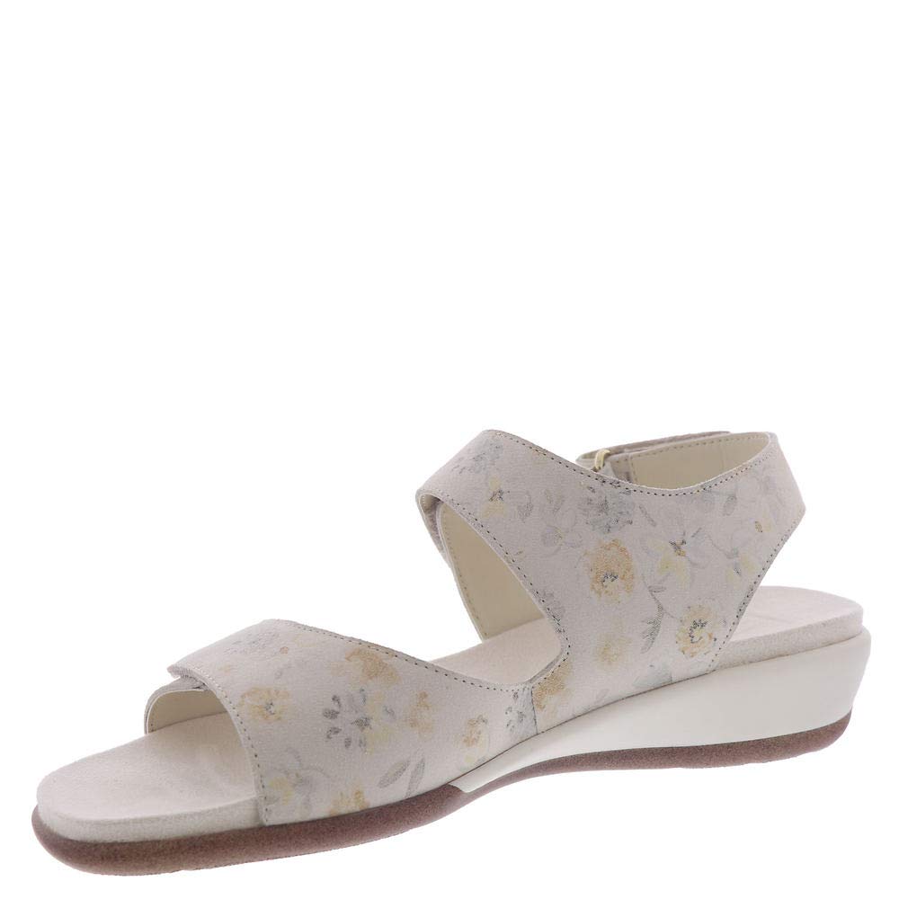 Easy Spirit Women's Comfortable Flat Sandals - Lightweight & Supportive for Walking, Travel, and Everyday Wear