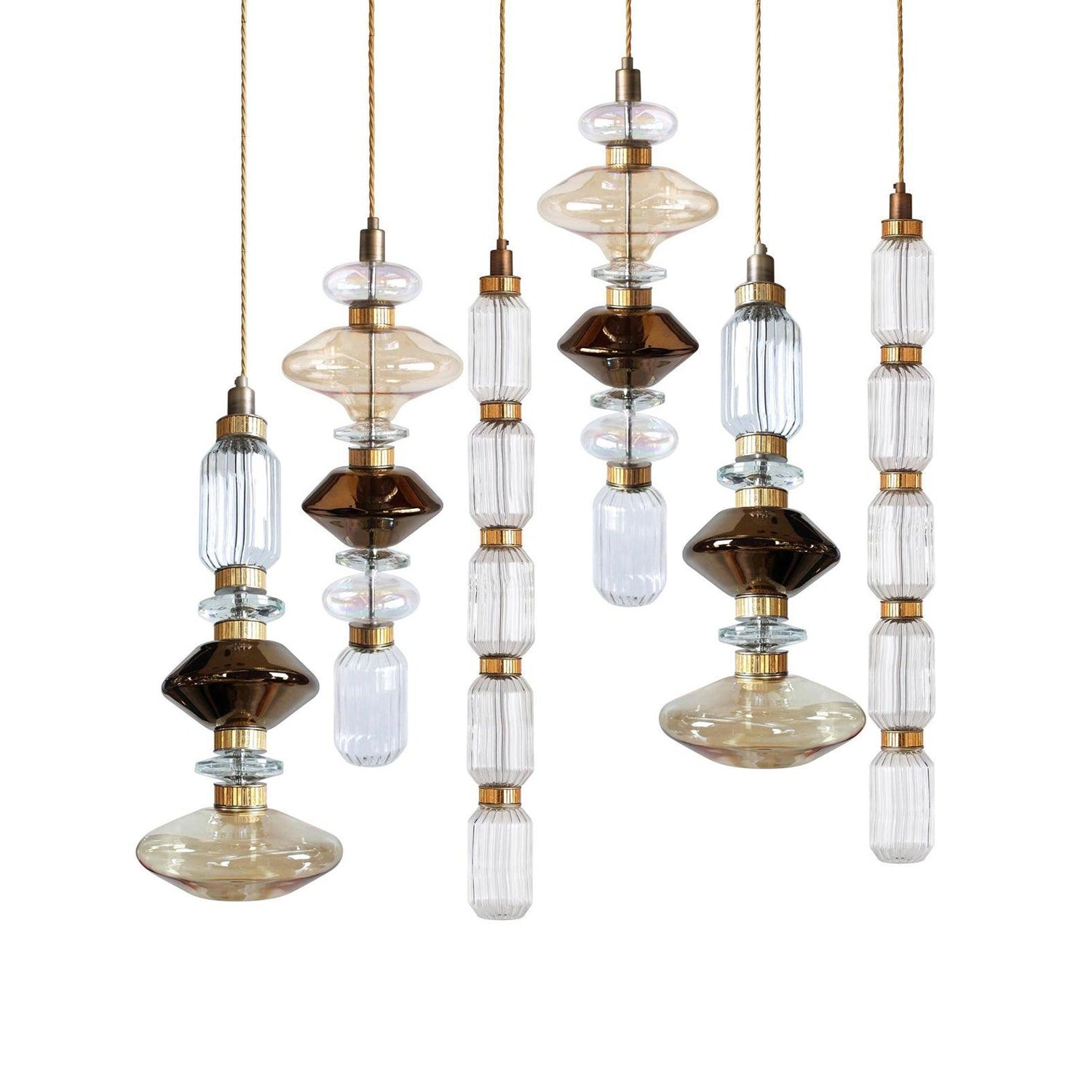 Elegant Ballet Pendant Light - Modern Glass Ceiling Lamp for Dining Room, Bedroom & Living Room Decor - Perfect for Home, Cafe and Office Lighting