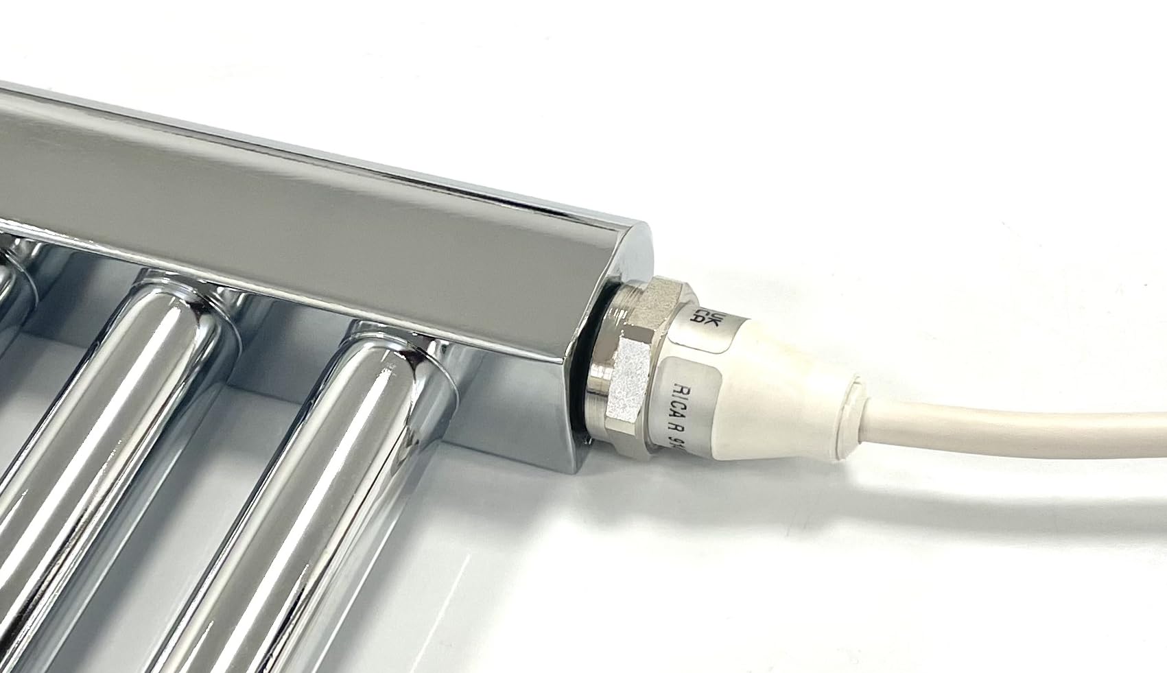 Energy Efficient Chrome Electric Heated Towel Rail - 400mm x 1600mm | Bathroom Warm Towel Warmer for Spa, Hotel & Home Use